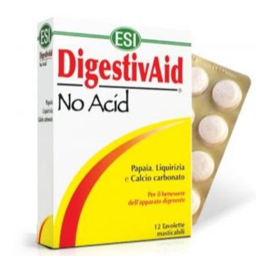 ESI® No Acid-Stop Lúgosító-savlekötő tabletta 12 db ESI® No Acid-Stop Lúgosító-savlekötő tabletta 12 db